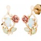 Opal and Rose Earrings - by Landstrom's